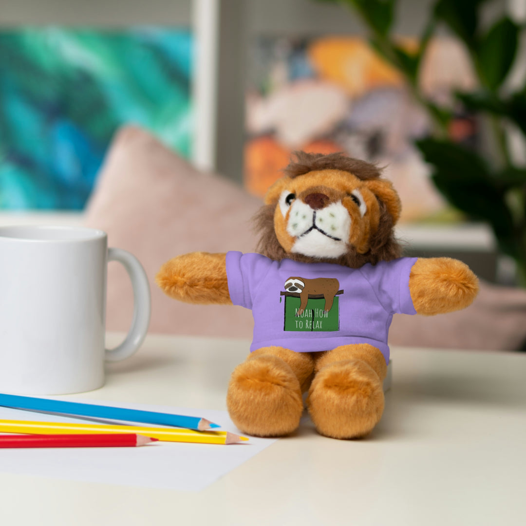 Noah How to Relax Stuffed Animals with Tee