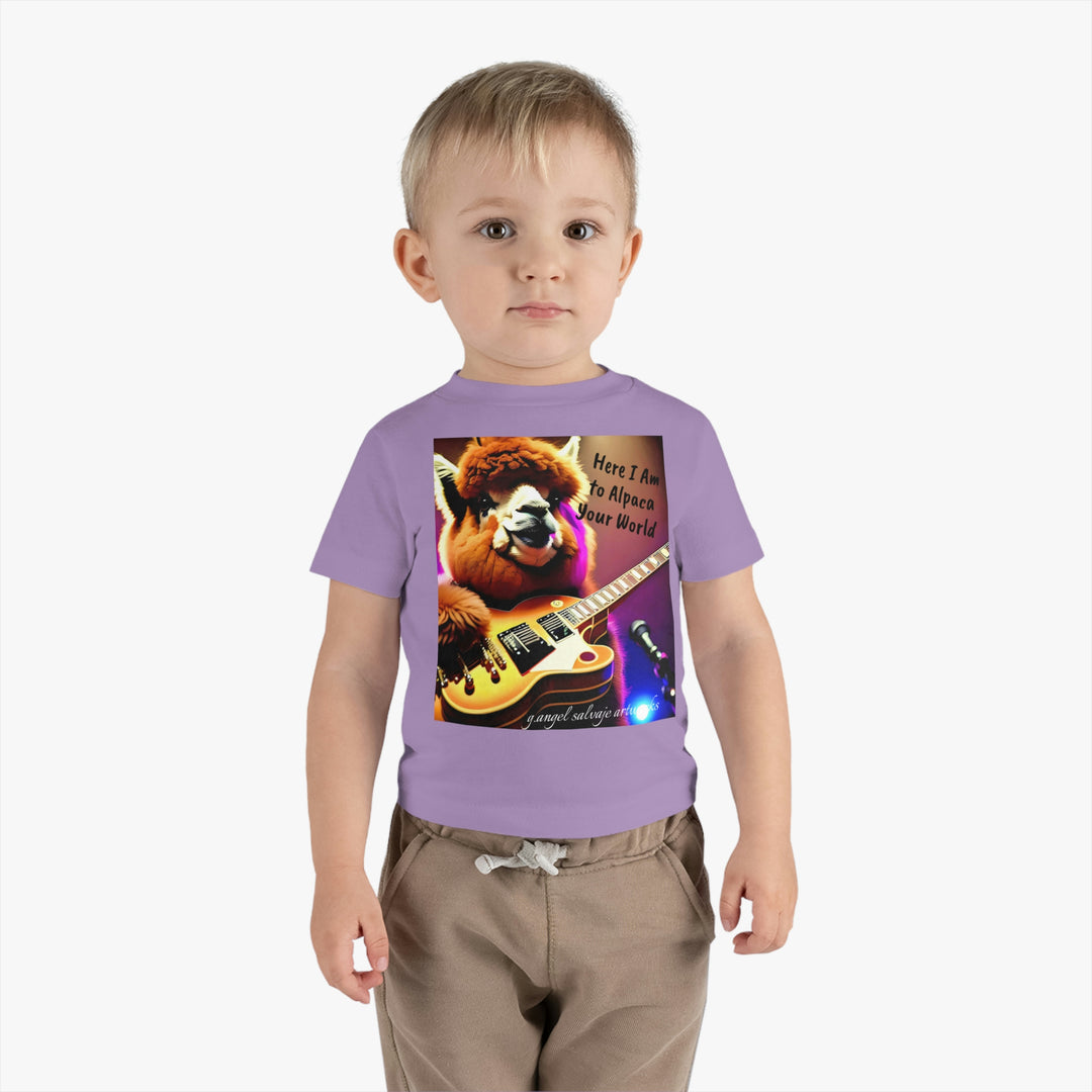 Alpaca Your World Infant Cotton Jersey Tee