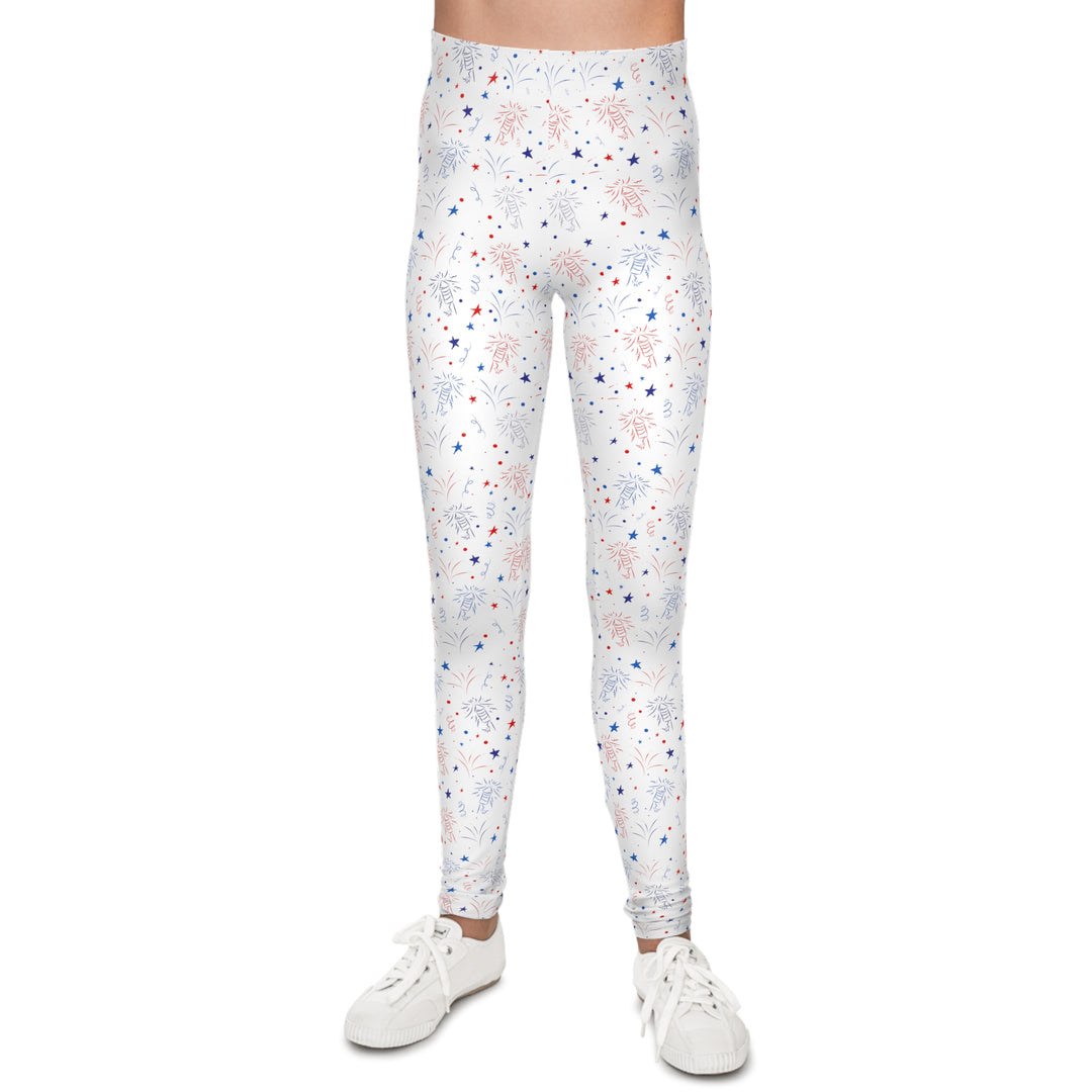 Firecracker Youth Leggings (AOP)