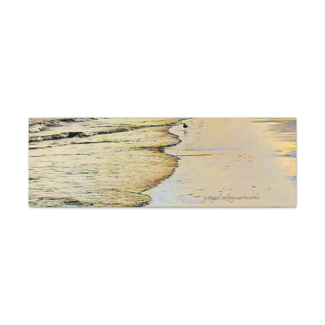 Galveston Strut Landscape Canvas Gallery Wraps