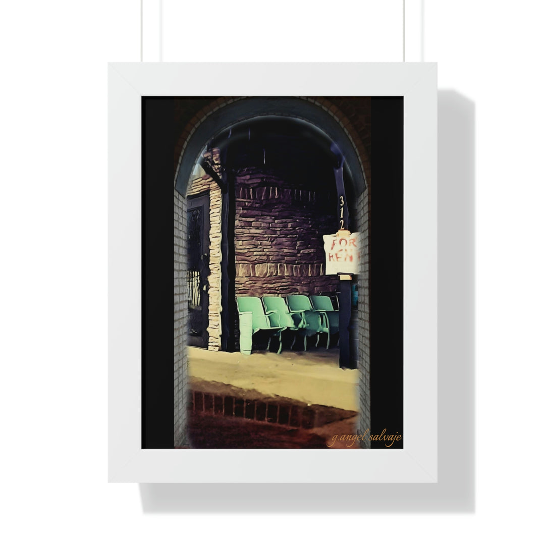 Waystation to Judgement Framed Vertical Poster