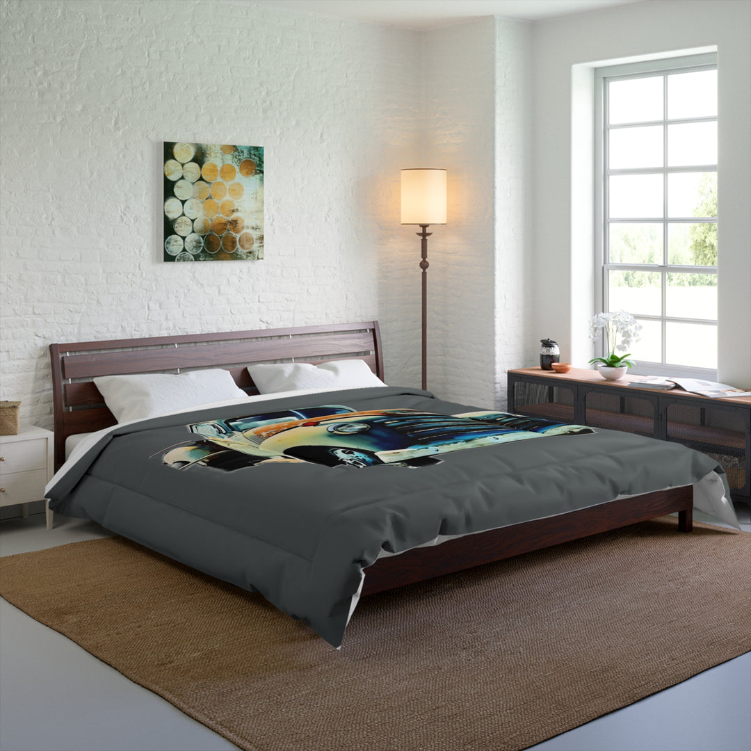 1953 Antique Truck Original Dark Grey Comforter