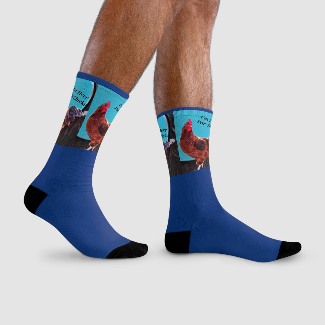 Jr Struts Sublimation Crew Socks (EU)