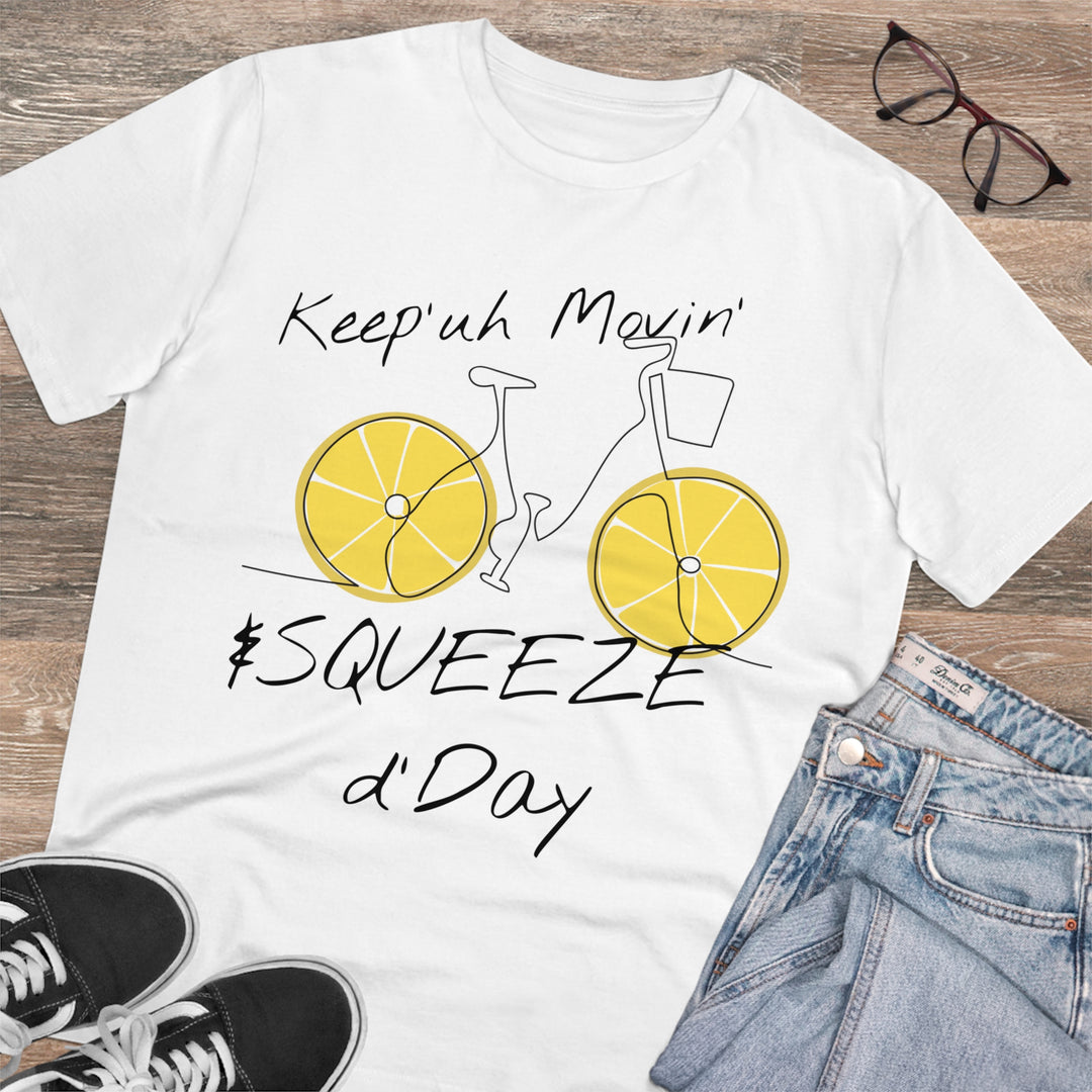 Lemon Keep Movin Organic Creator T-shirt - Unisex