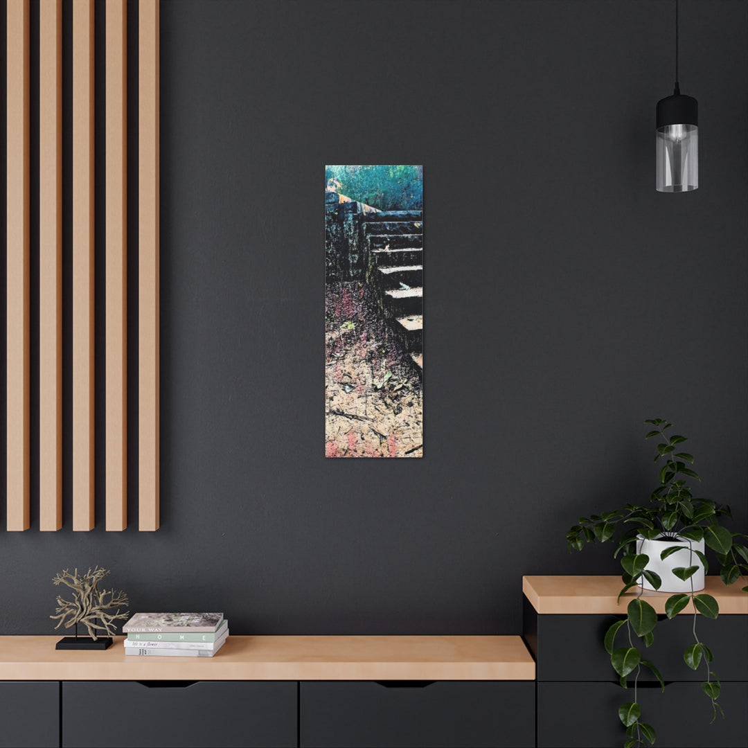 Take the High Road in pastels Canvas Gallery Wraps