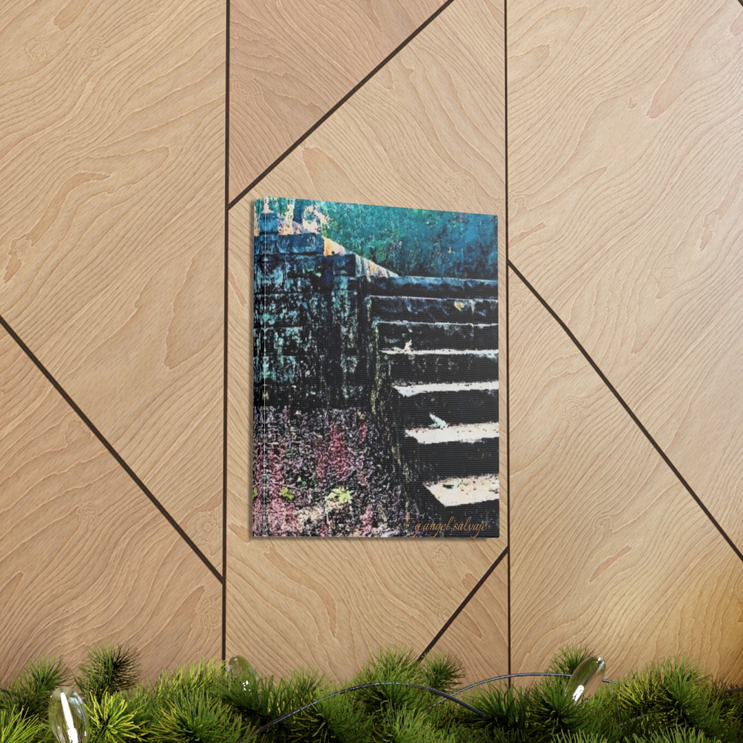 Take the High Road in pastels Canvas Gallery Wraps