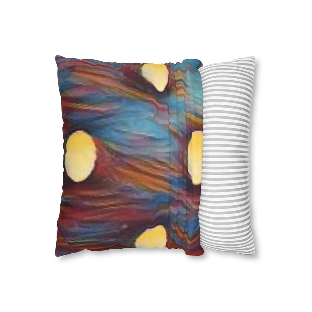 Faux Suede Square Pillow Case
