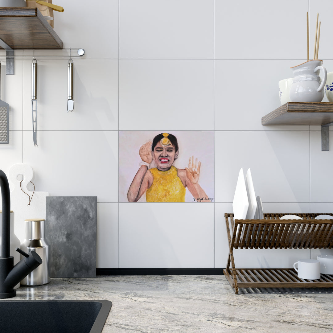 Pretty Little Dancer Ceramic Photo Tile