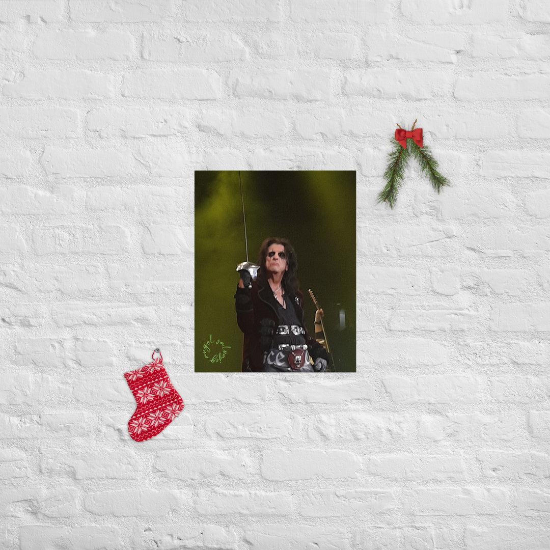 Have an Alice Cooper Christmas Poster