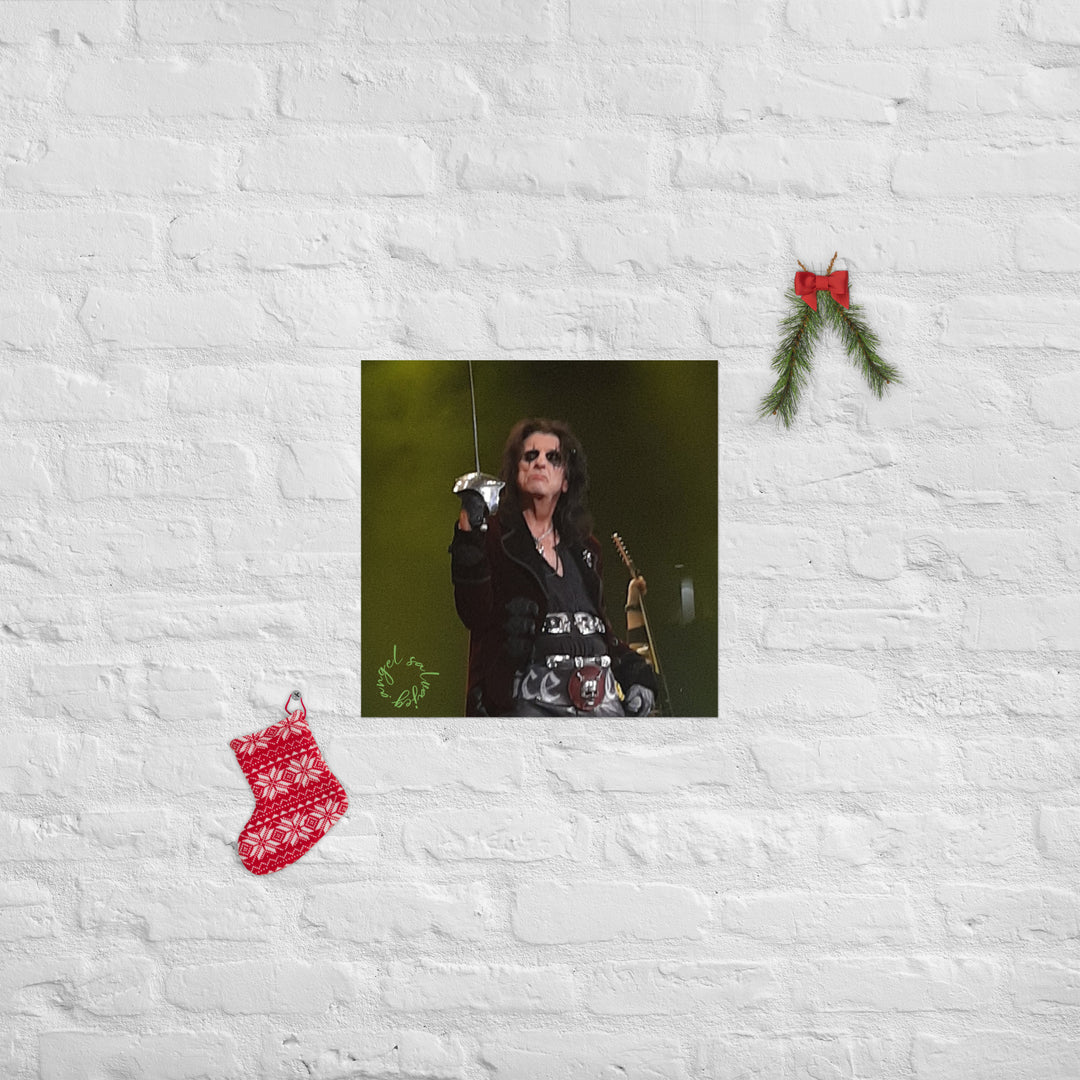 Have an Alice Cooper Christmas Poster