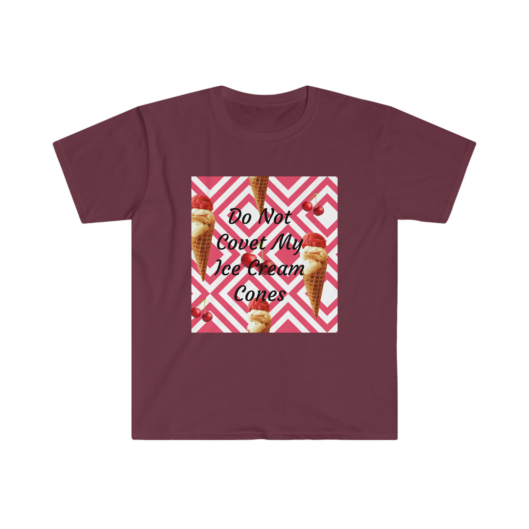 Ice cream cones Unisex Softstyle T-Shirt