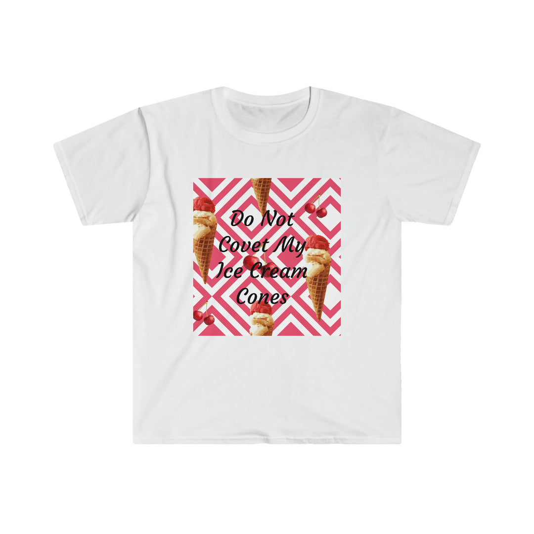 Ice cream cones Unisex Softstyle T-Shirt