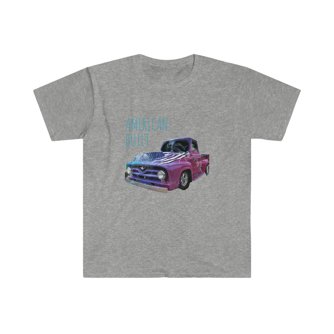 American Built 56 Ford Unisex Softstyle T-Shirt