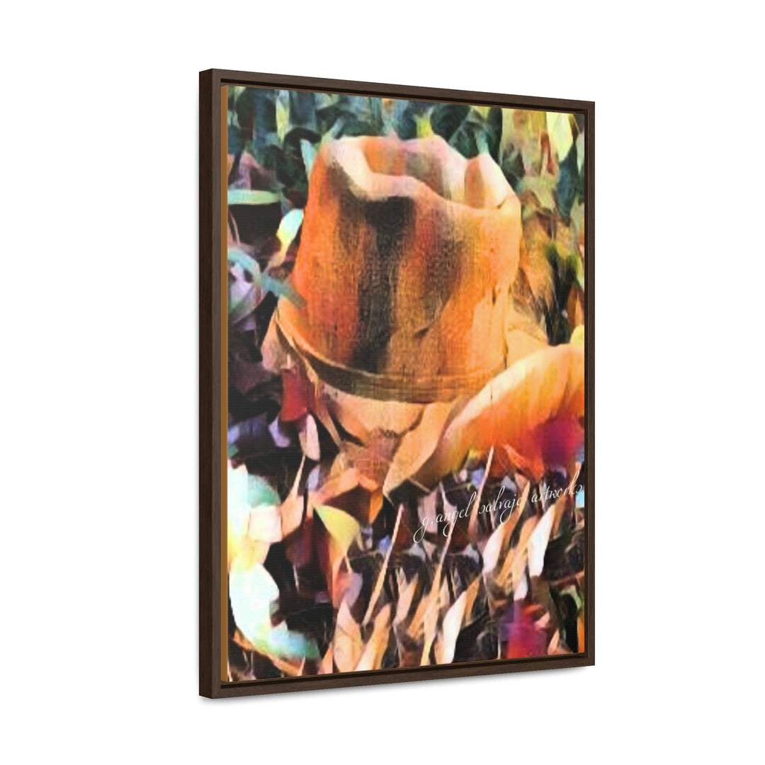 A Man's Hat Gallery Canvas Wraps, Vertical Frame