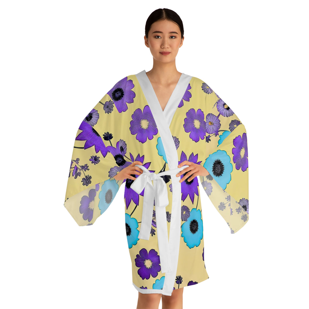 Long Sleeve Kimono Robe (AOP)