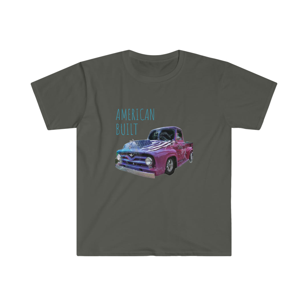 American Built 56 Ford Unisex Softstyle T-Shirt