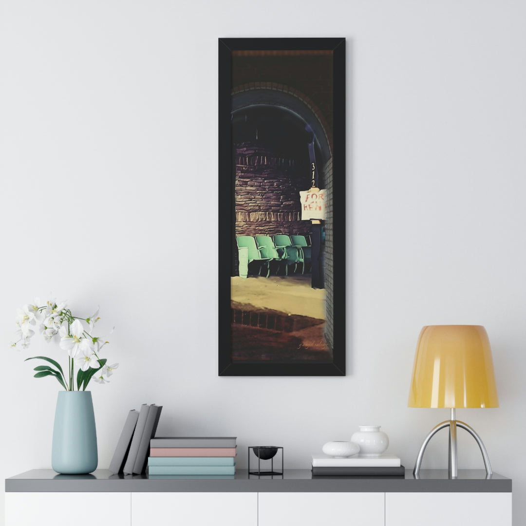 Waystation to Judgement Framed Vertical Poster