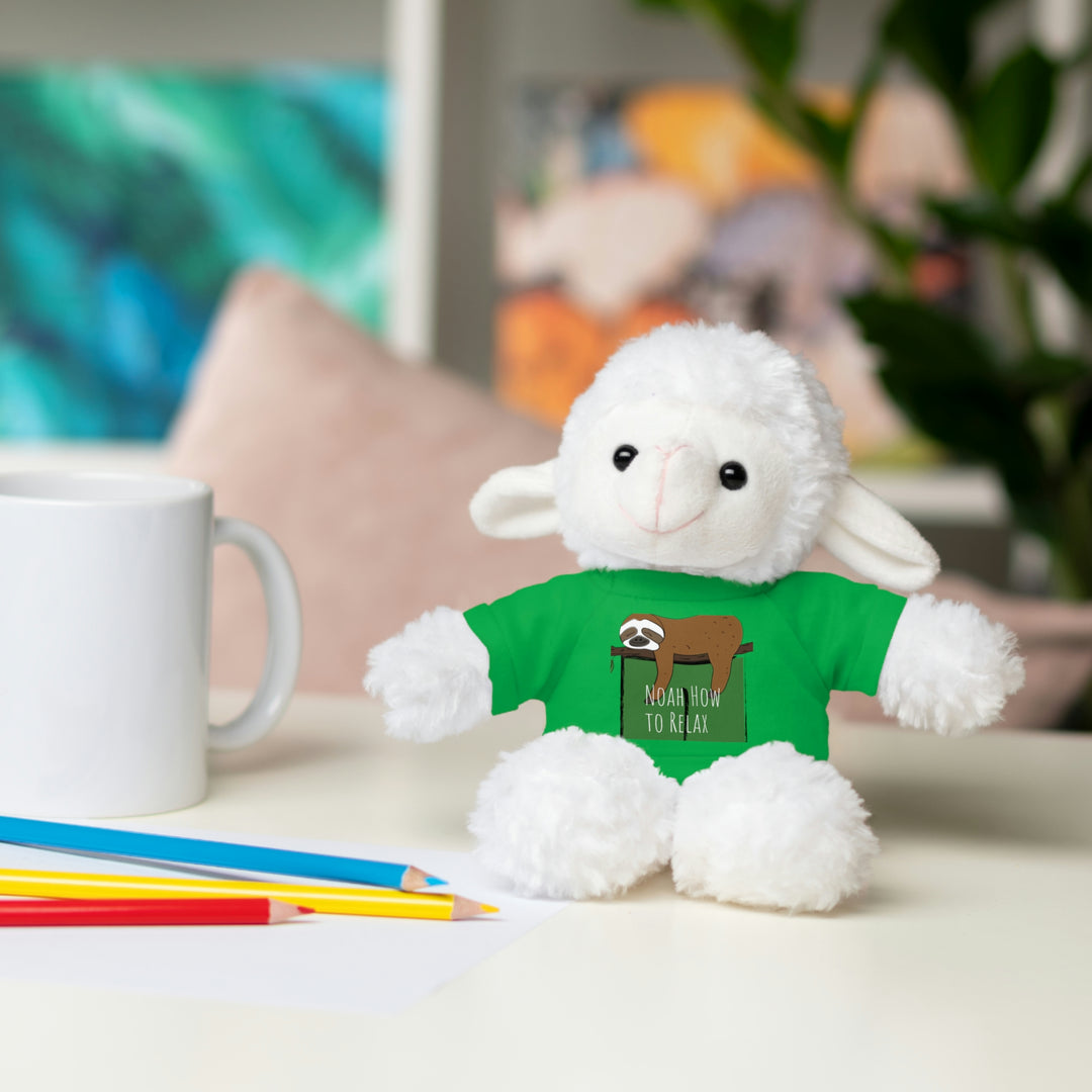 Noah How to Relax Stuffed Animals with Tee