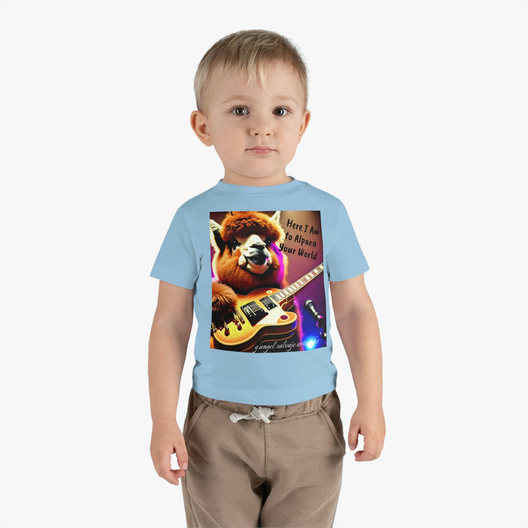 Alpaca Your World Infant Cotton Jersey Tee