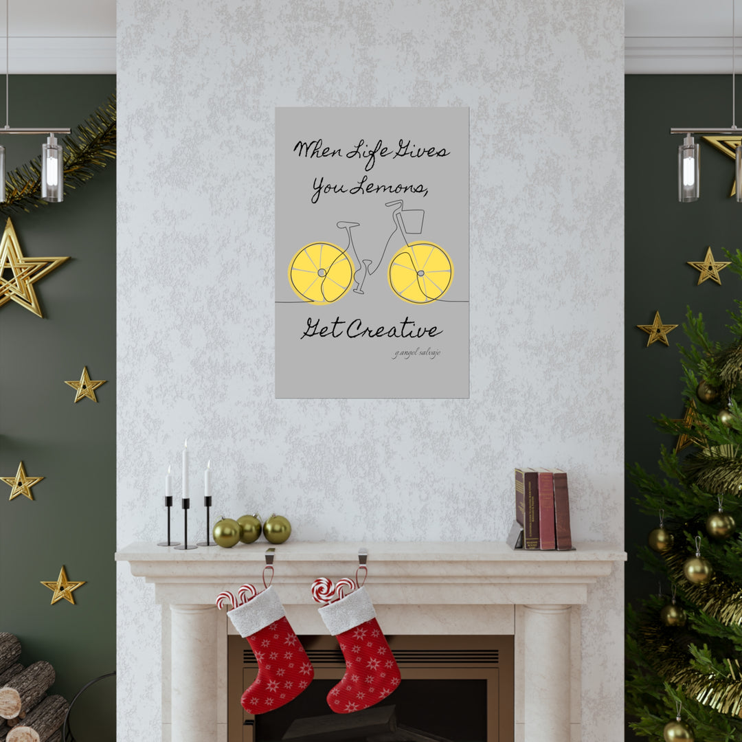 Get creative Premium Matte Vertical Posters