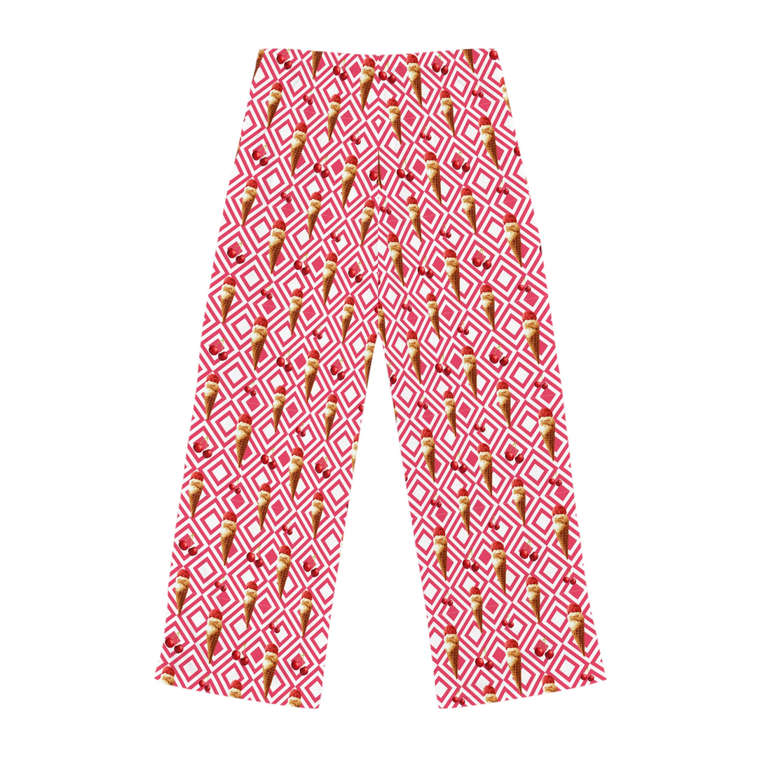 Ice cream cones Women's Pajama Pants (AOP)