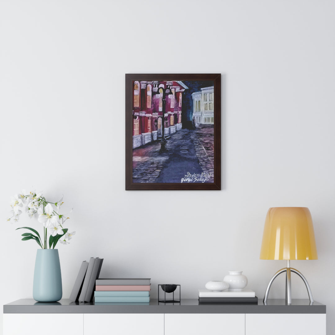Shadow Work Framed Vertical Poster