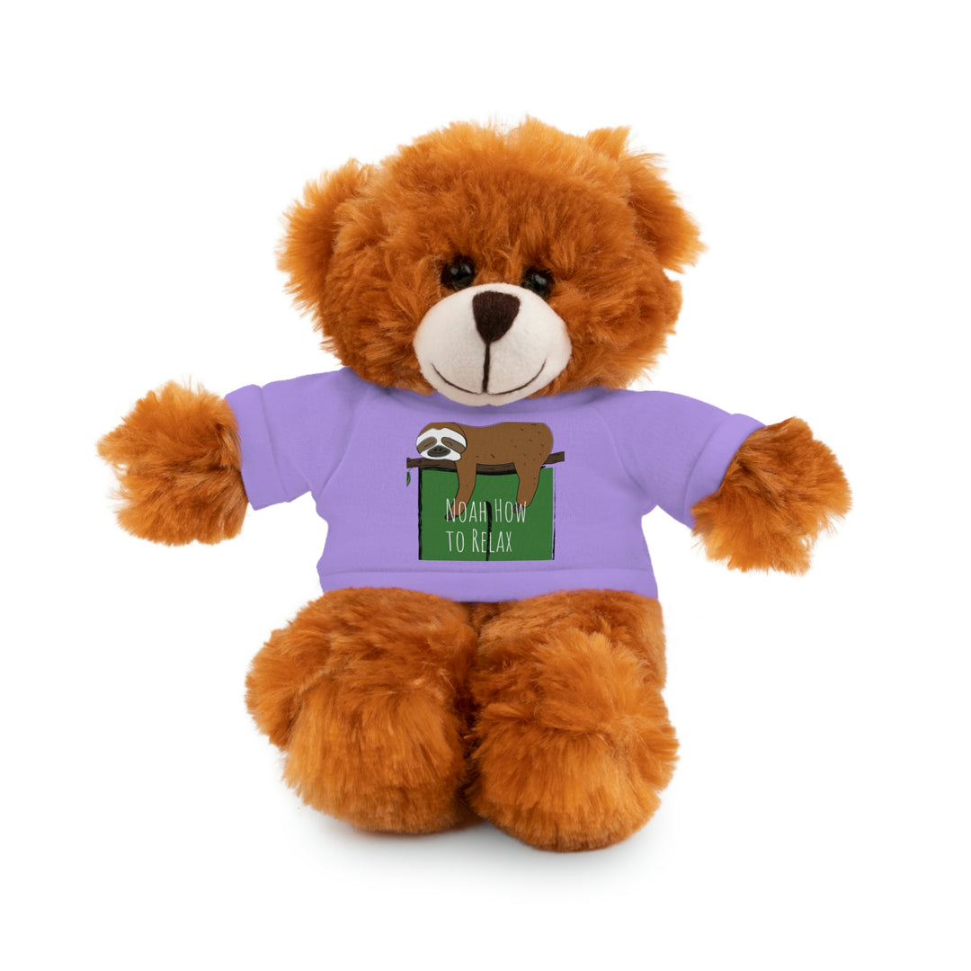 Noah How to Relax Stuffed Animals with Tee
