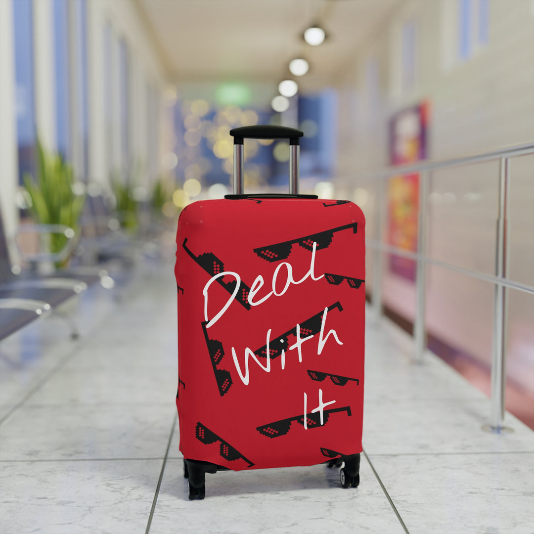 Deal With It Luggage Cover