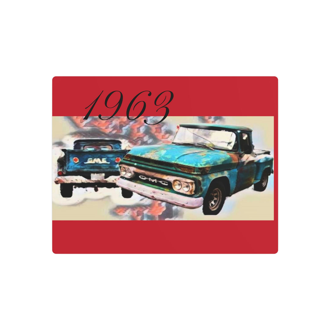 1963 gmc v6 Metal Art Sign