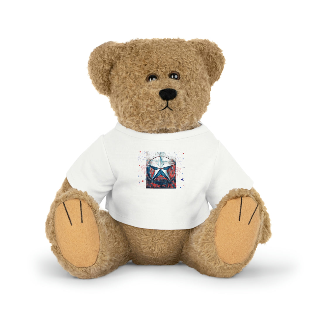 Patrick Inspired Plush Toy with T-Shirt