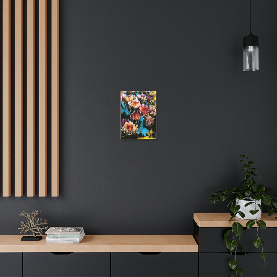 Corinthian Mums Canvas Gallery Wraps