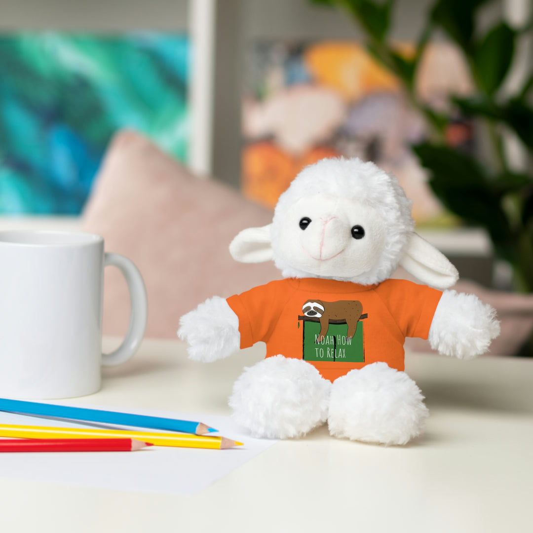 Noah How to Relax Stuffed Animals with Tee