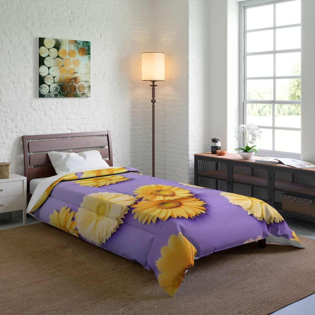 Flower Power style 4 Comforter
