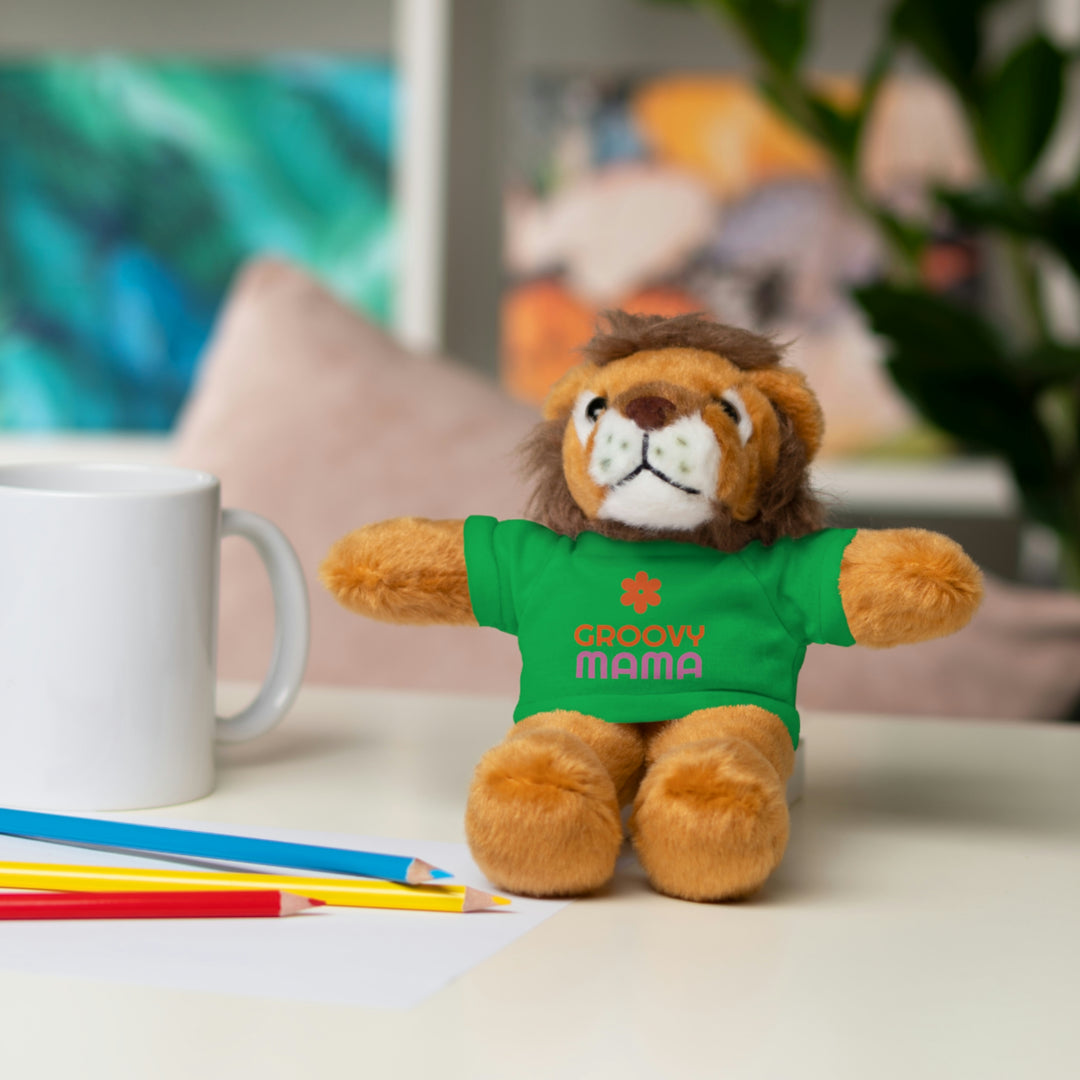 Groovy Mama Stuffed Animals with Tee