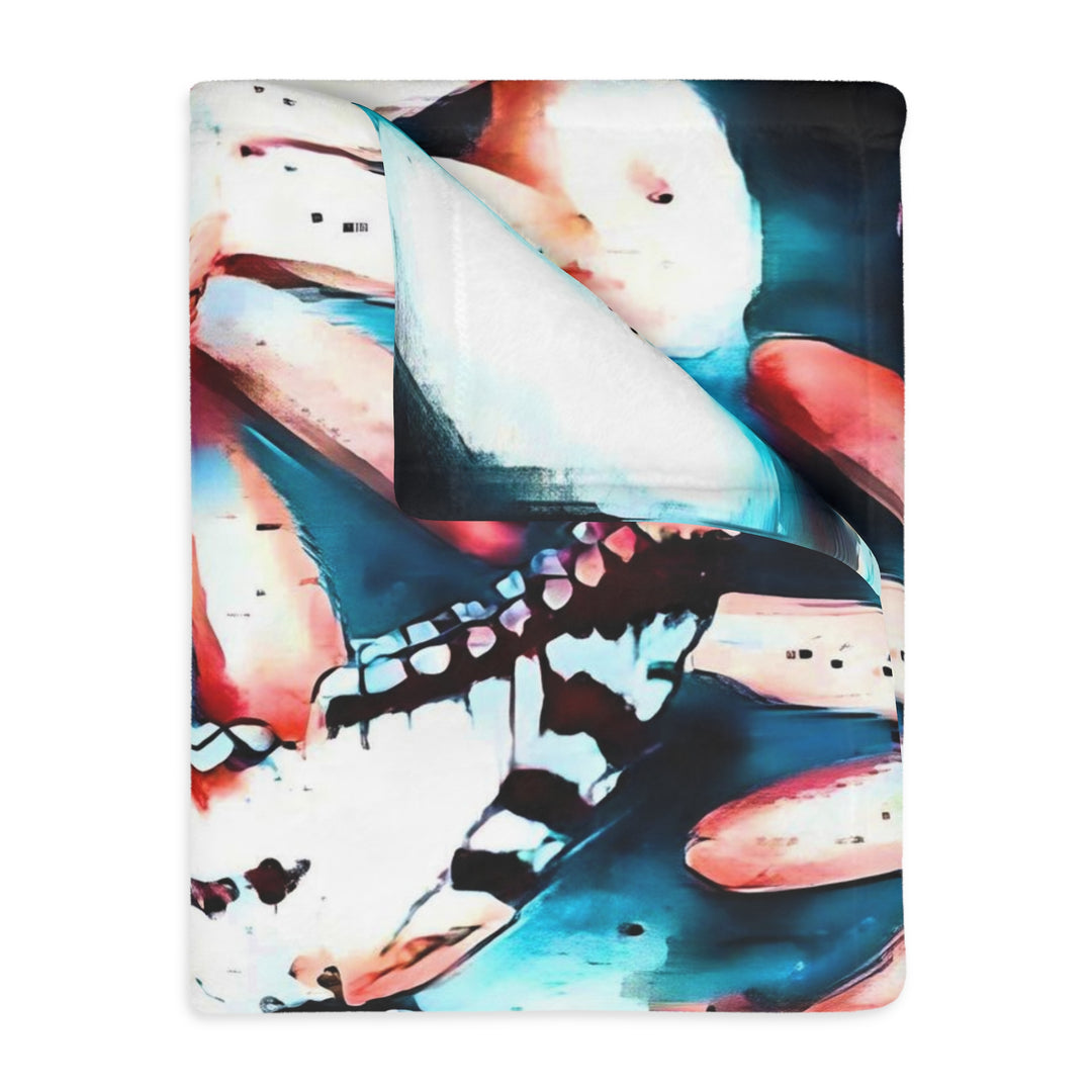 Maybe we are all Butterflies style 2 Velveteen Minky Blanket (Two-sided print)