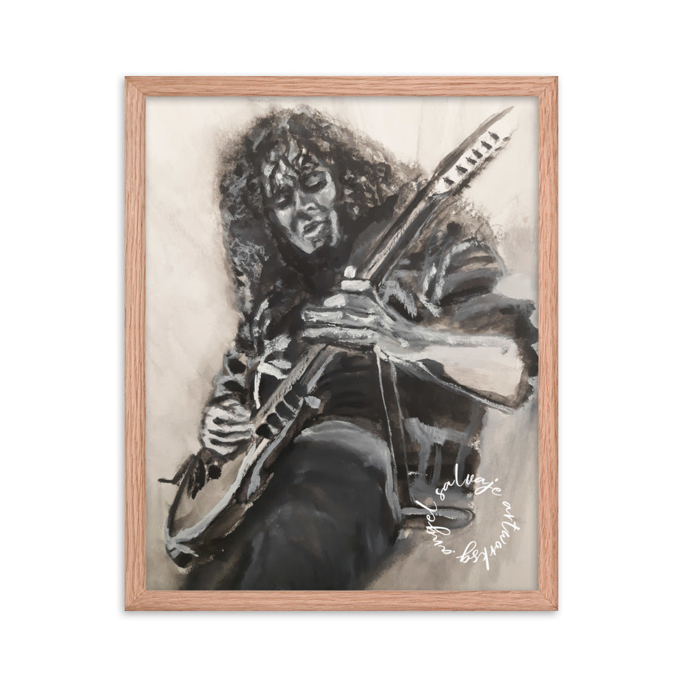 Tim Kelly painting Framed photo paper poster