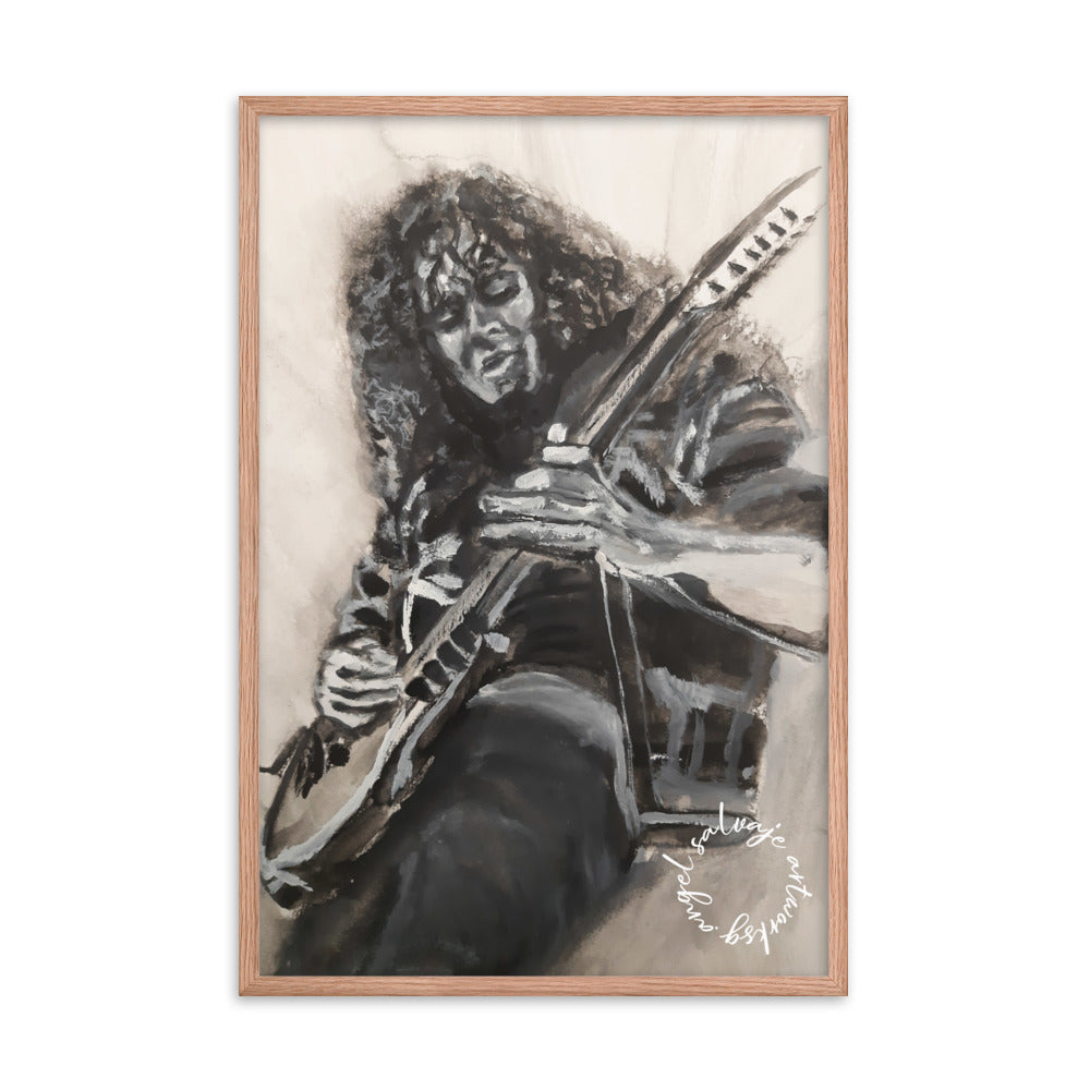 Tim Kelly painting Framed photo paper poster