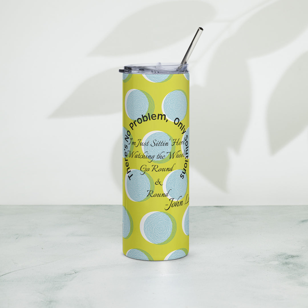 Wisdom From Days Gone By Stainless steel tumbler