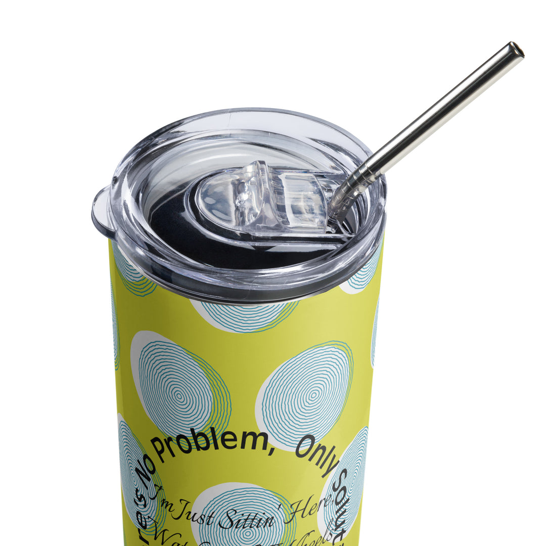 Wisdom From Days Gone By Stainless steel tumbler